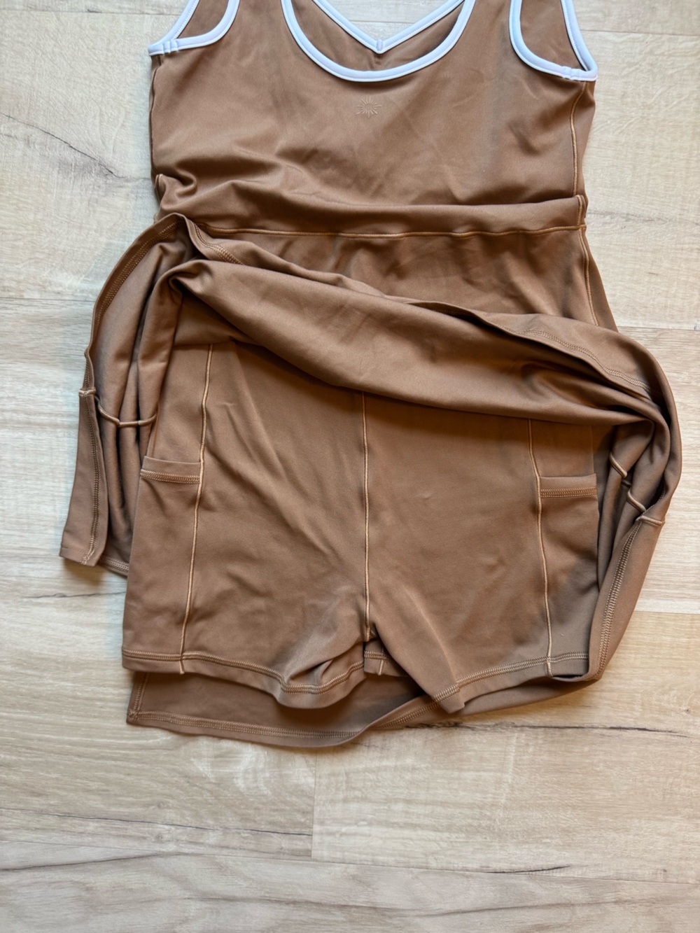 Offline Exercise Dress in Brown - Picture 3 of 4
